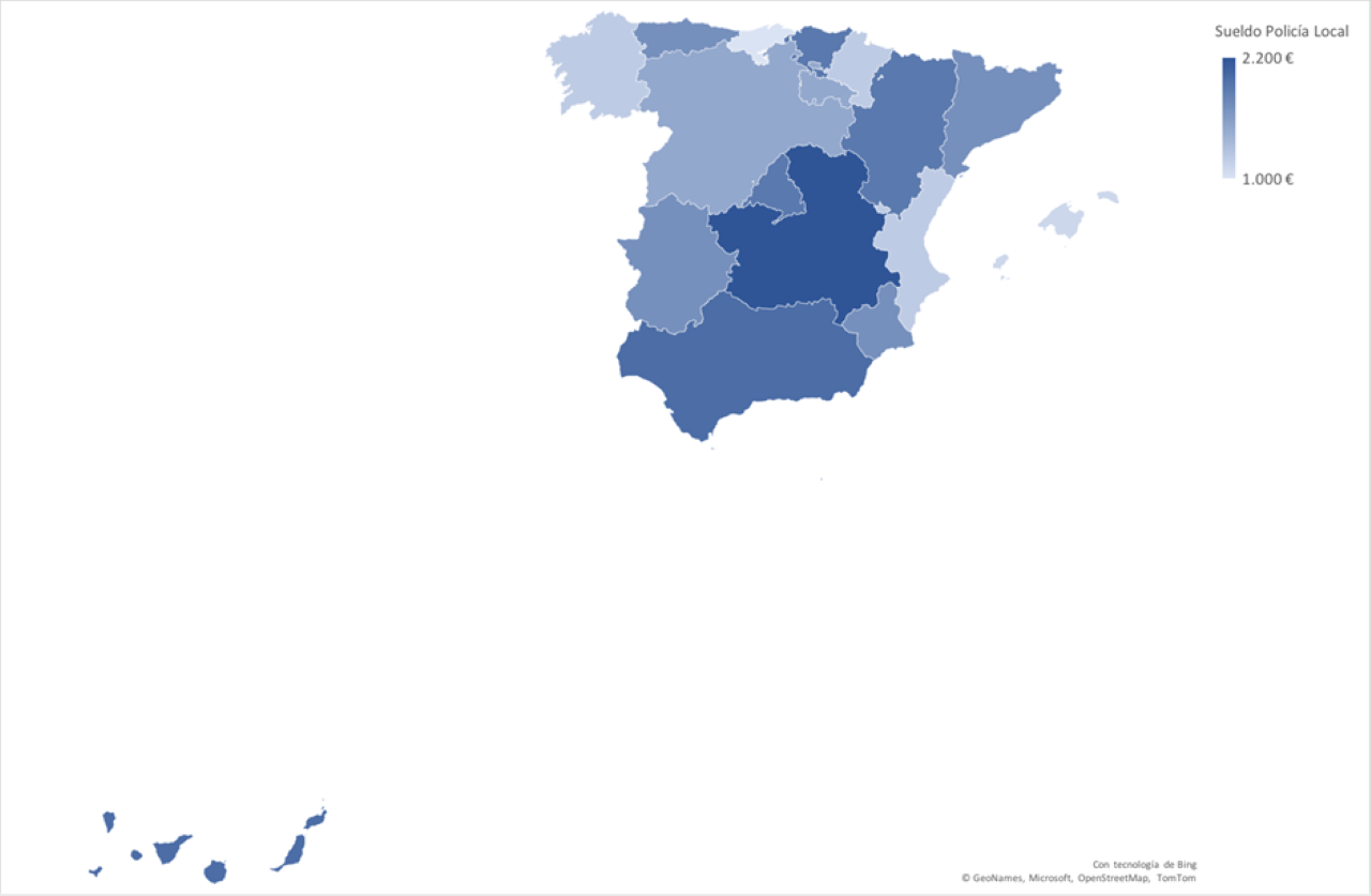 Distribución-sueldo-policía-local-España